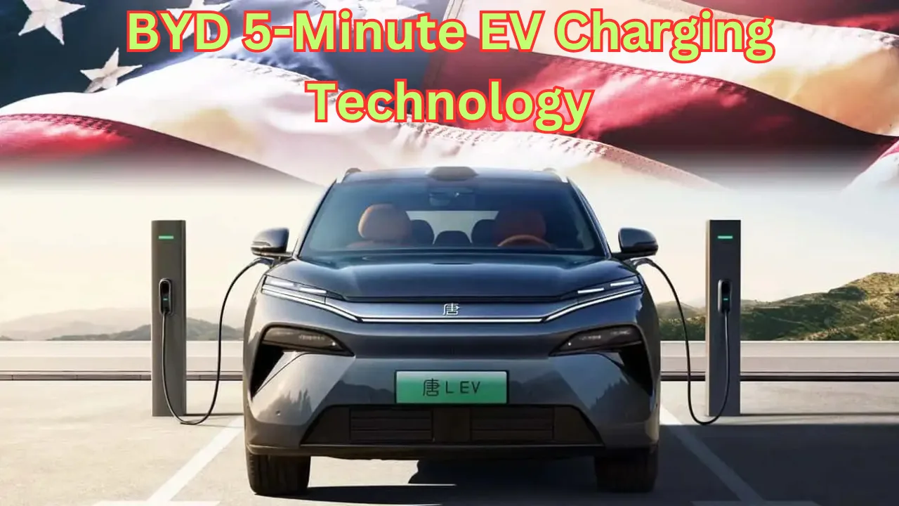 BYD 5-Minute EV Charging Technology