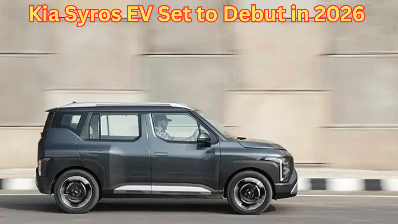 Kia Syros EV Set to Debut in 2026