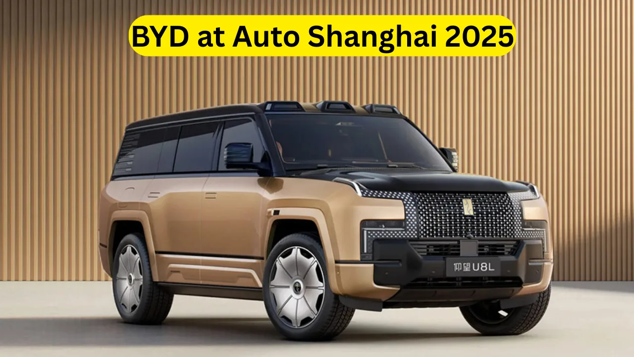 BYD at Auto Shanghai 2025
